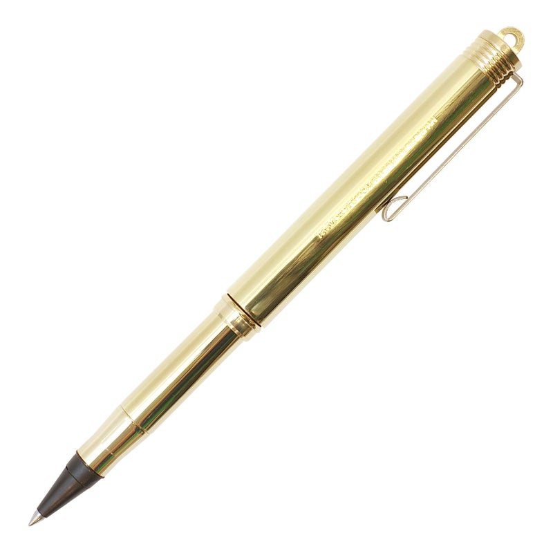 Designphil Travelers Company 36727006 Brass Rollerball Pen, Solid Brass - Image 1
